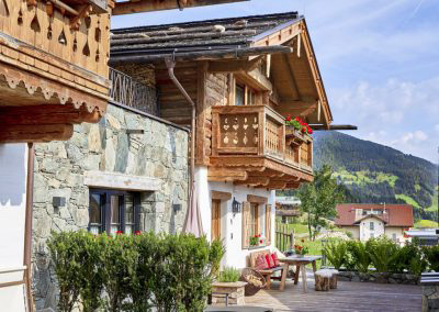 Chalet für 6-9 Personen mit großer Sonnenterrasse