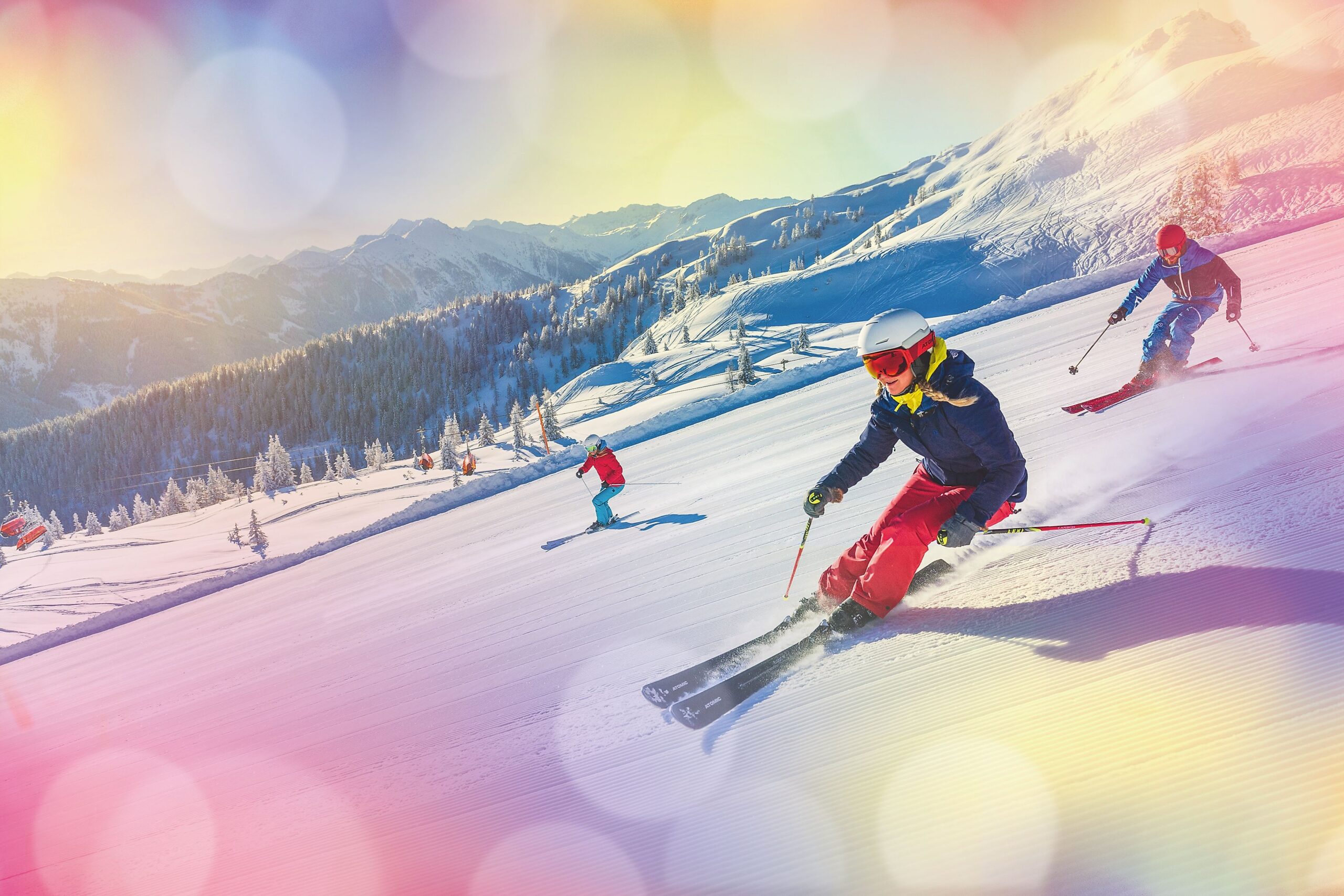 Ski fahren in Flachau