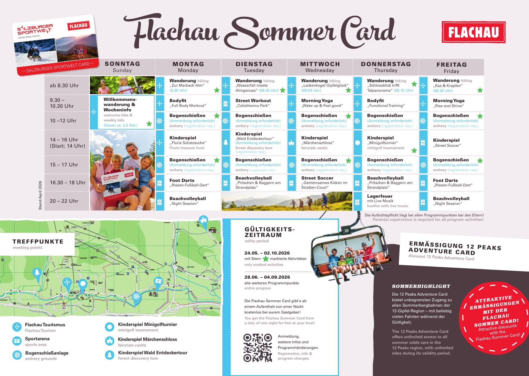 Flachau Card Programm Flachau Card